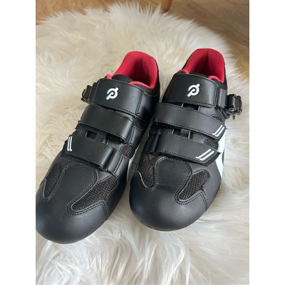 Peloton Cycling Shoes Size 43 (US Men's 10 / Women’s 12) w/ Black Cleats